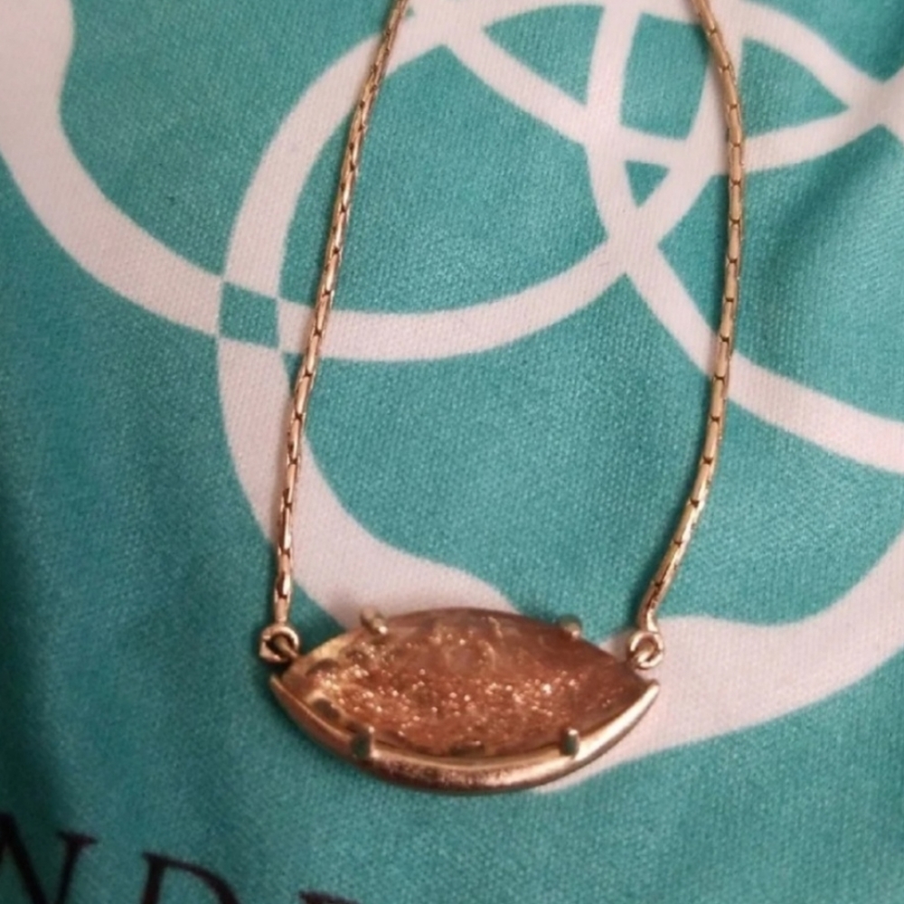 Kendra Scott Gold Dust Necklace - Picture 3 of 4